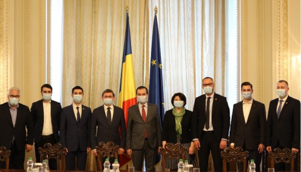 Deputații PAS au avut o întrevedere cu președintele Camerei Deputaților, Ludovic Orbán